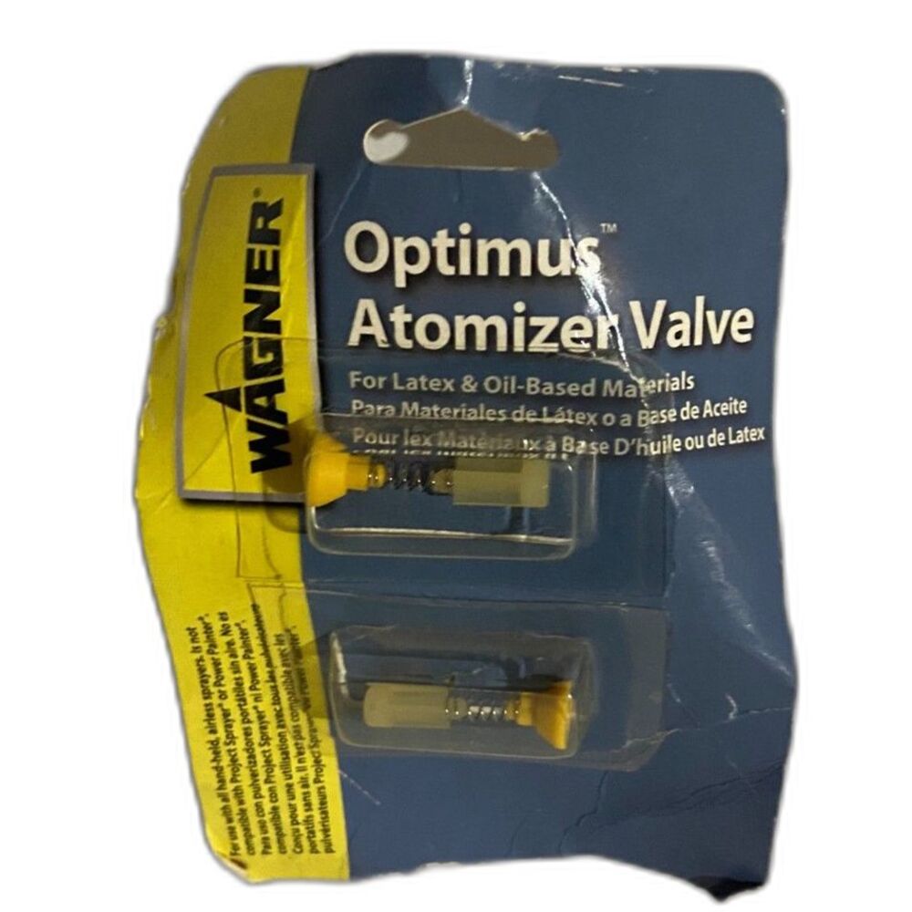 Authentic Wagner 0525118 Atomizer Valves EZ Tilt and Optimus, 2 Pack